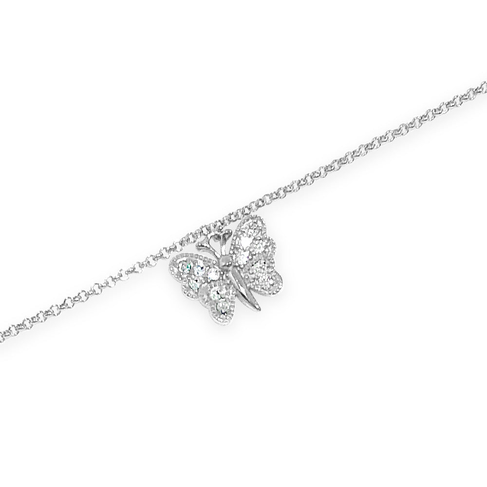 Shop Christina Butterfly Children Sterling Silver Bracelet Ireland